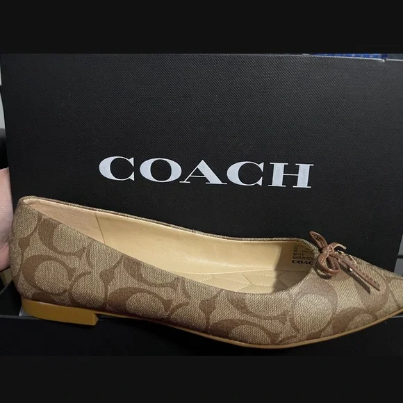 Coach flats